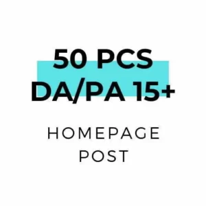 50 pcs homepage post