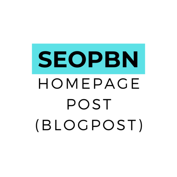 Homepage Post